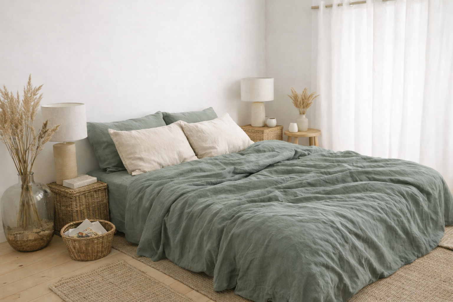 Linased voodipesukomplektid